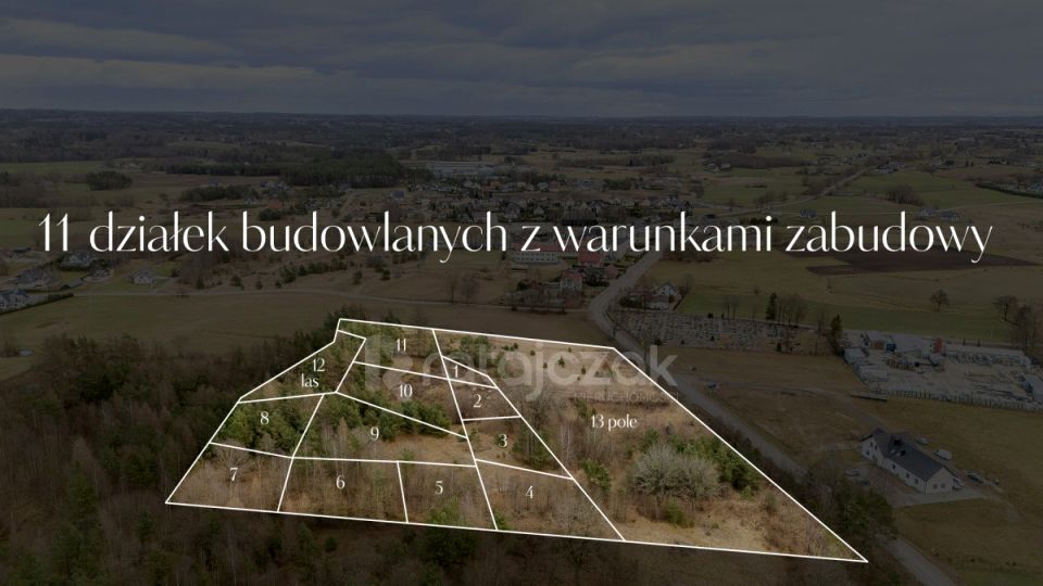 Działka budowlana Pomieczyno