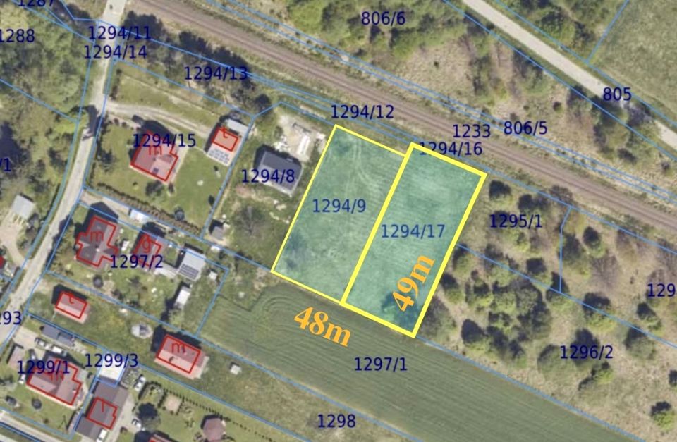 Działka budowlana Krosno