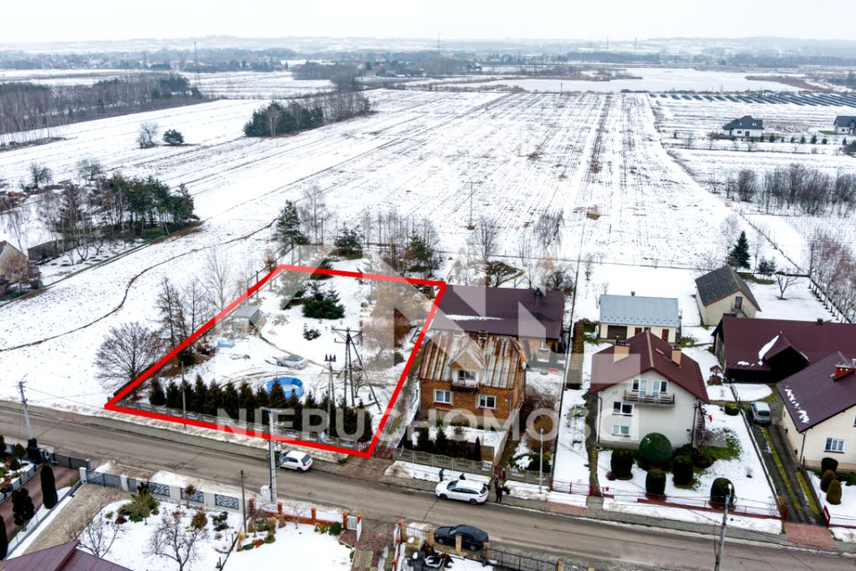 Ogrodzona działka sprzedam