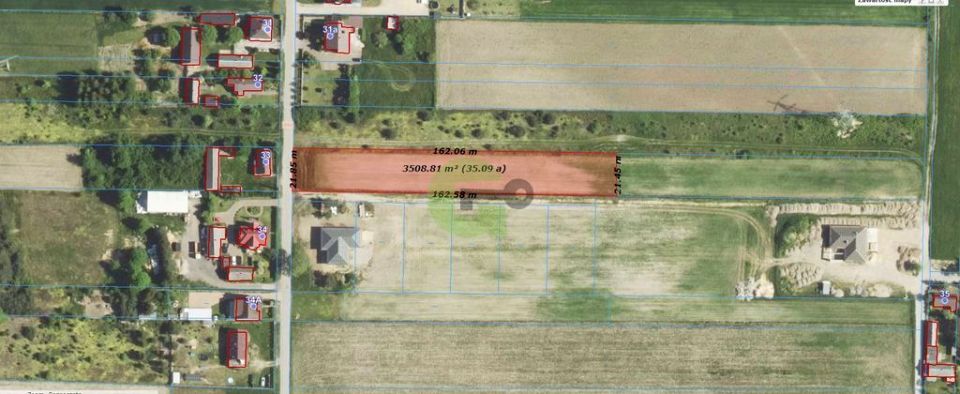 Działka budowlana Małusy Małe