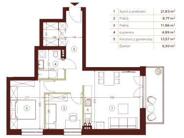 Mieszkanie blok mieszkalny sprzedaż