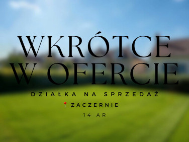 Działka inna Zaczernie