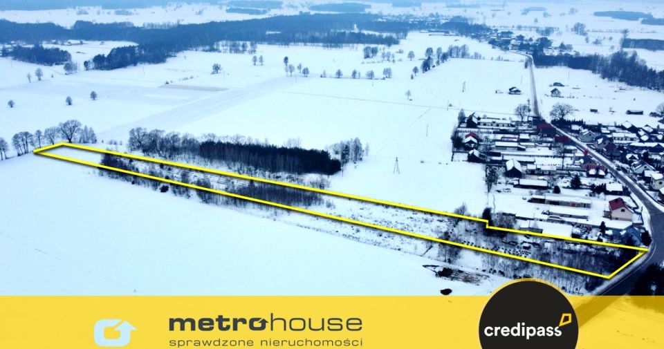 Działka budowlano-rolna Bakuła