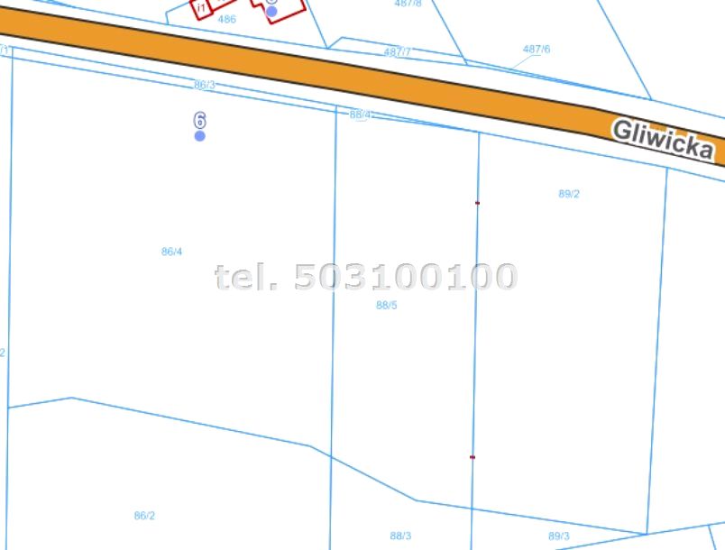 Pusta działka Kędzierzyn-Koźle