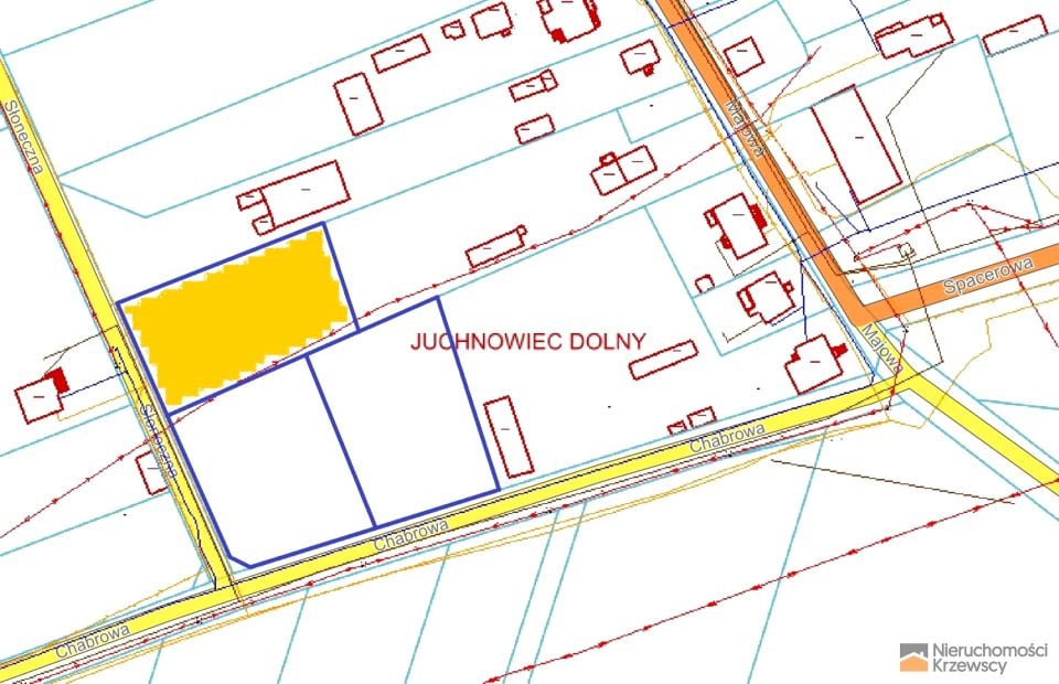 Działka budowlana Juchnowiec Dolny