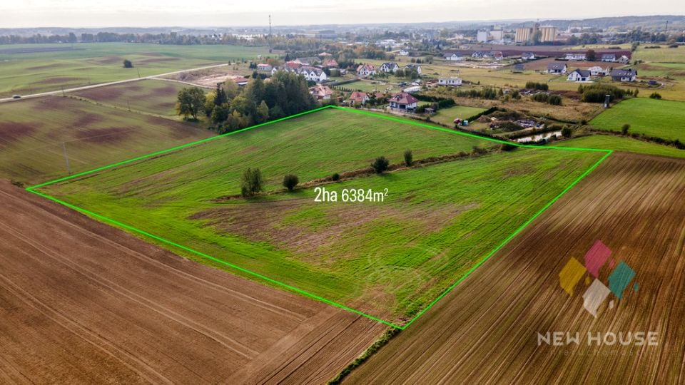 Działka budowlano-rolna Mierki