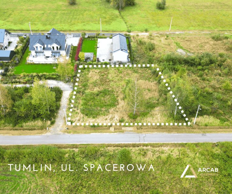 Działka budowlana Tumlin-Wykień sprzedam