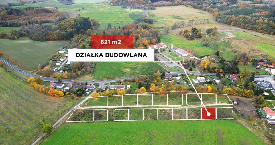 Działka budowlana Rymań