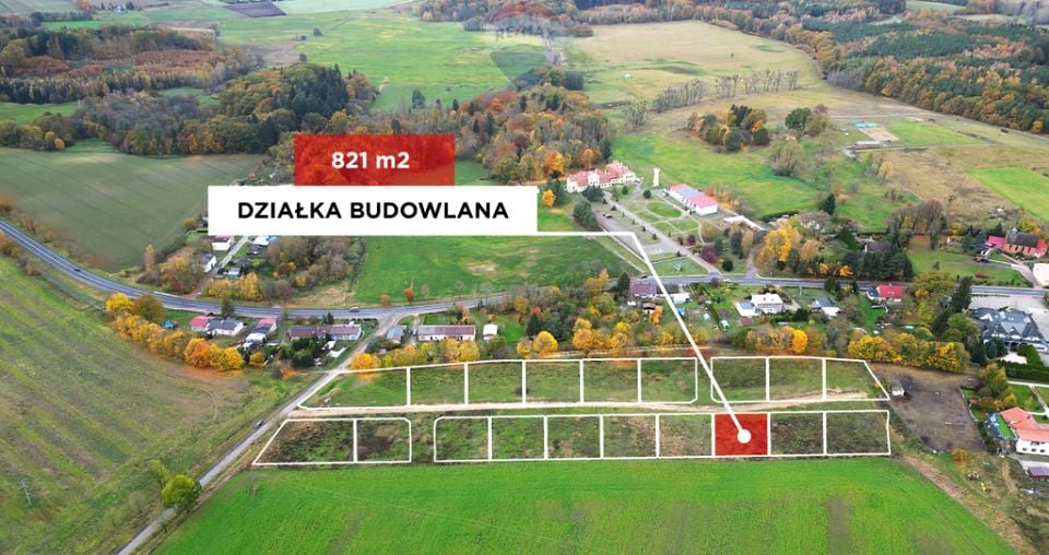 Działka budowlana Rymań