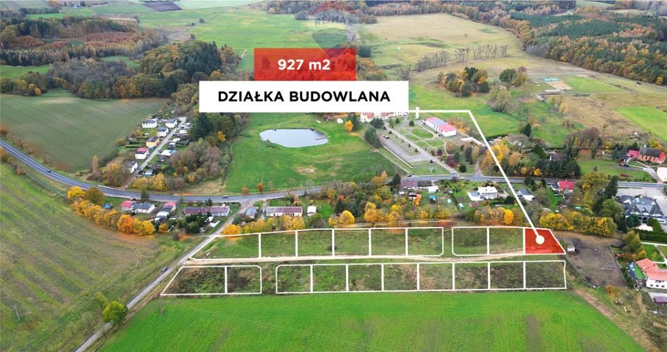 Działka budowlana Rymań