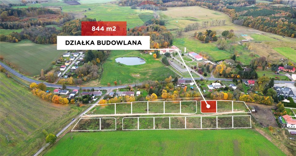 Działka budowlana Rymań