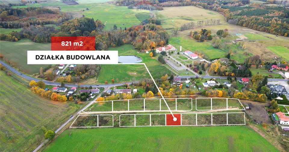 Działka budowlana Rymań