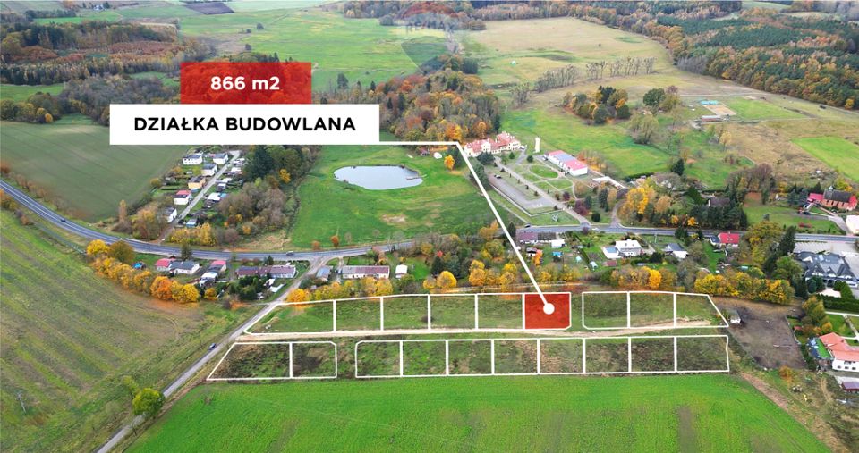 Działka budowlana Rymań