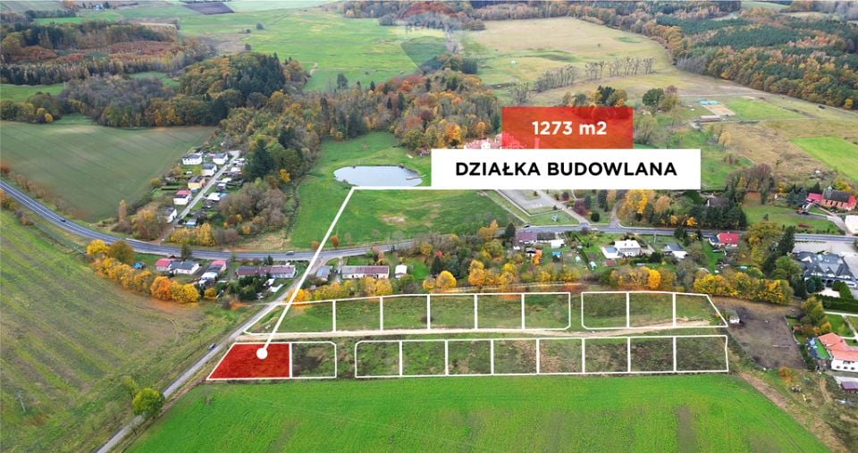 Działka budowlana Rymań