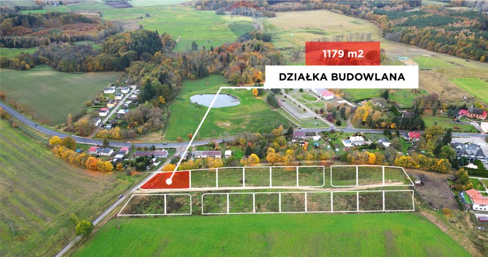 Działka budowlana Rymań