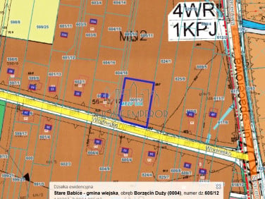 Działka budowlana Borzęcin Duży
