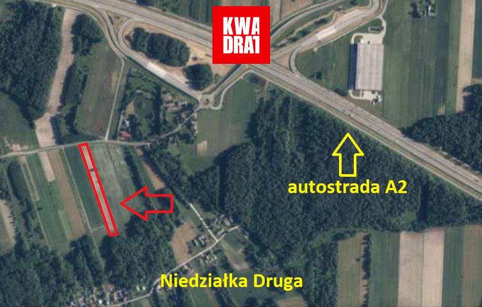 Działka przemysłowa Niedziałka Druga