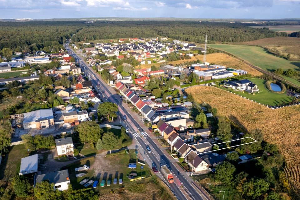 Działka budowlana Dębienko