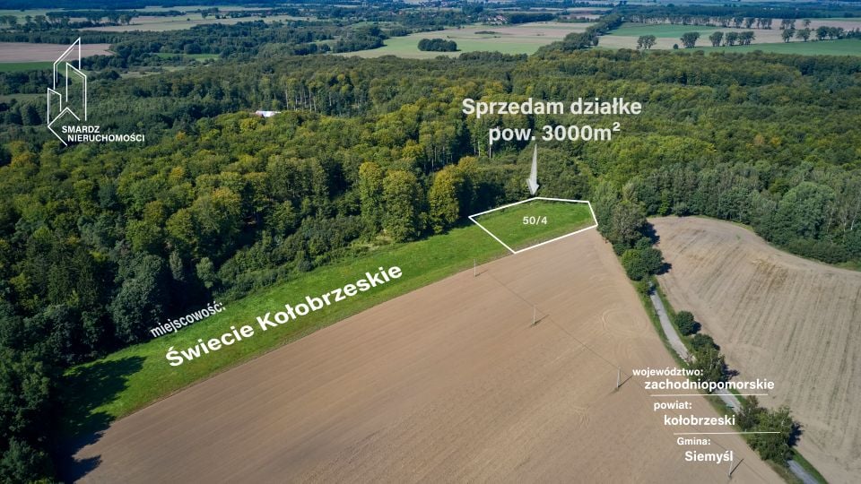 Działka rolna Świecie Kołobrzeskie