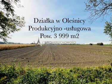 Działka usługowa sprzedam