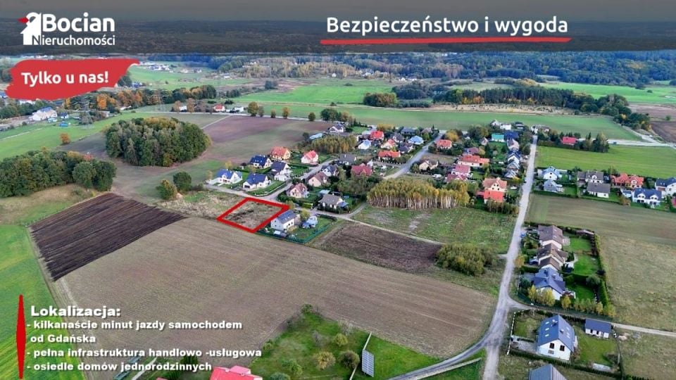 Działka budowlana Pępowo