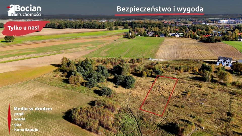Działka budowlana Miszewko sprzedam