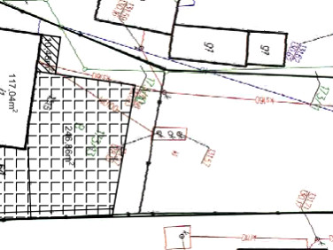 Działka usługowa Byków