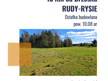 Działka budowlana Rudy-Rysie sprzedam