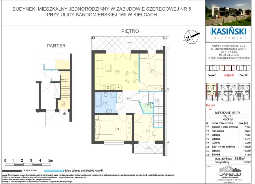 Mieszkanie Nowy Folwark, ul. Sandomierska 165