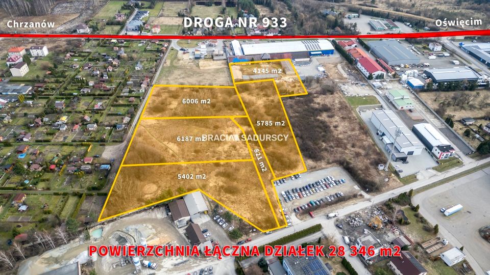 Działka usługowa Chrzanów sprzedam