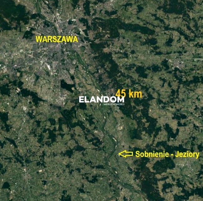 Działka budowlana Sobienie-Jeziory