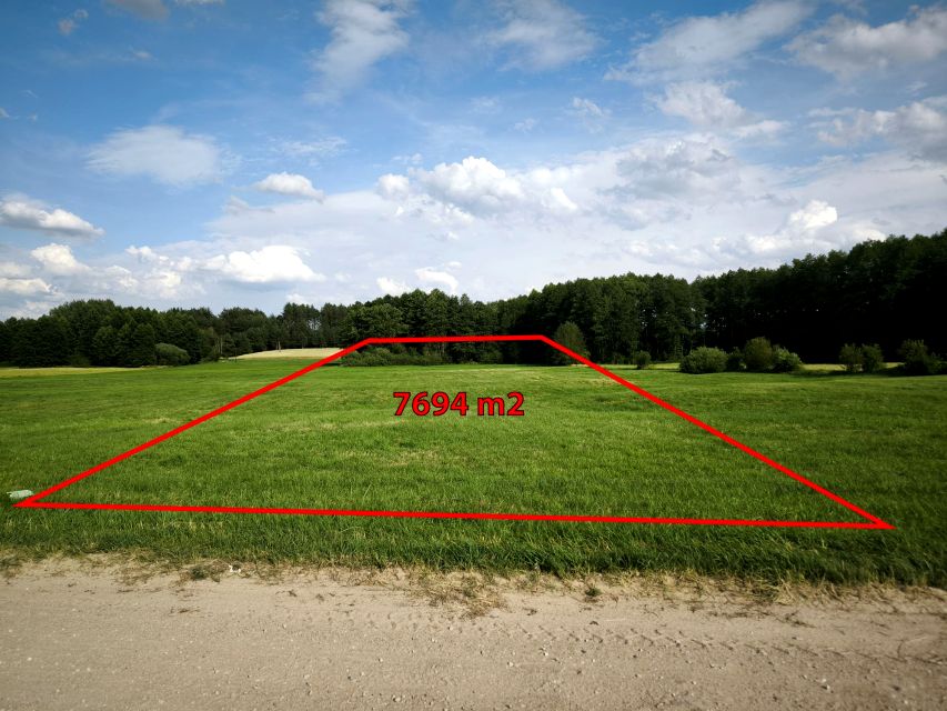 Działka rolno-leśna Knyszyn