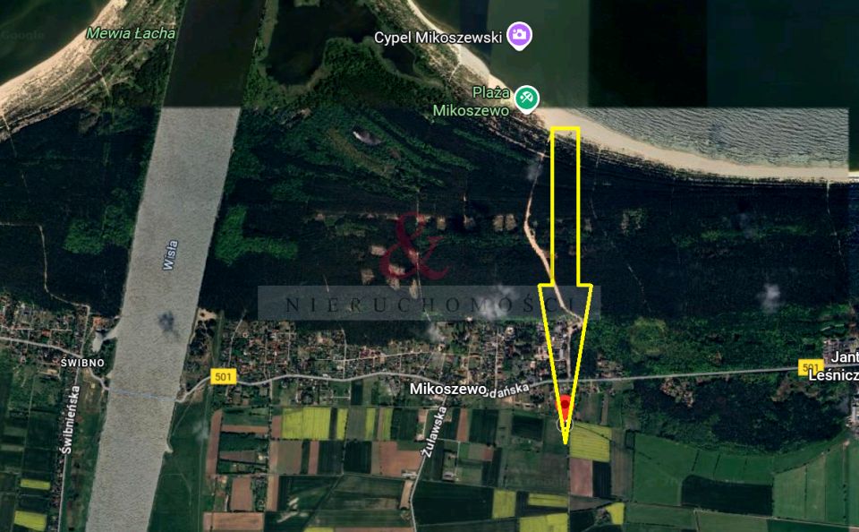 Działka inna Mikoszewo