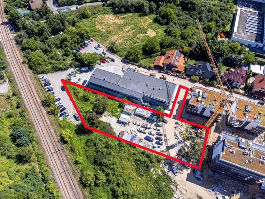 Działka usługowa Kraków