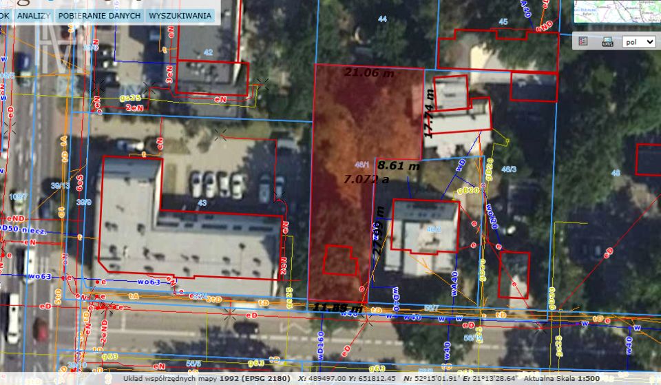 Działka usługowa Warszawa sprzedam