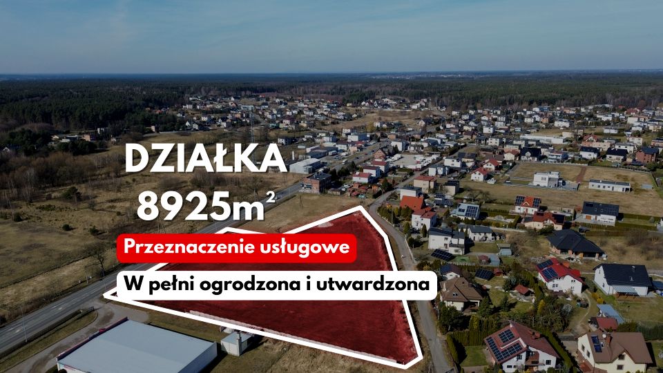 Działka usługowa Rybnik