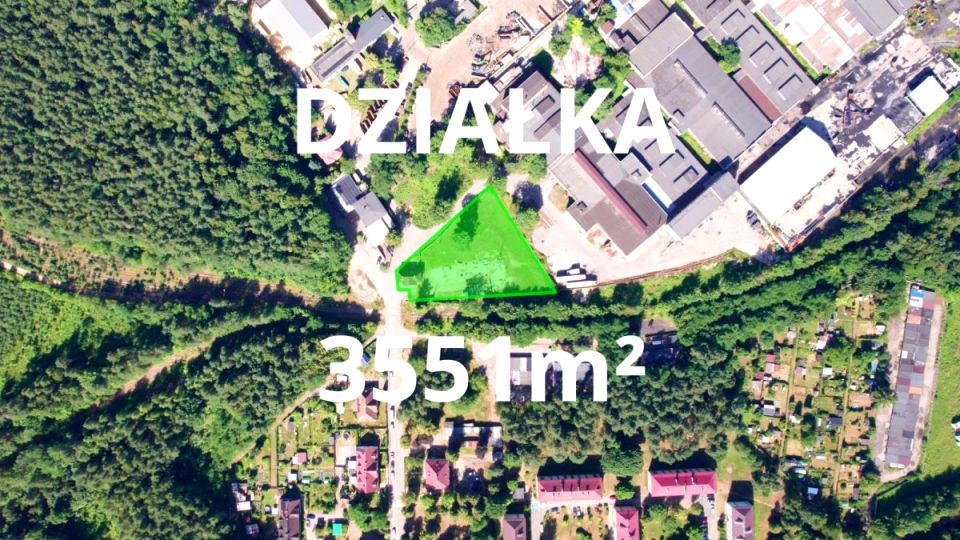 Działka usługowa Chrzanów