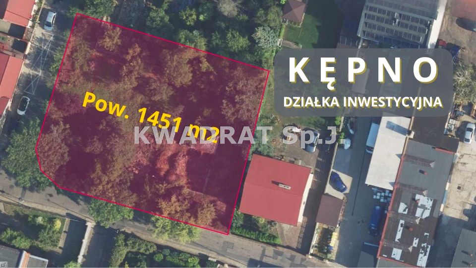 Działka inwestycyjna Kępno