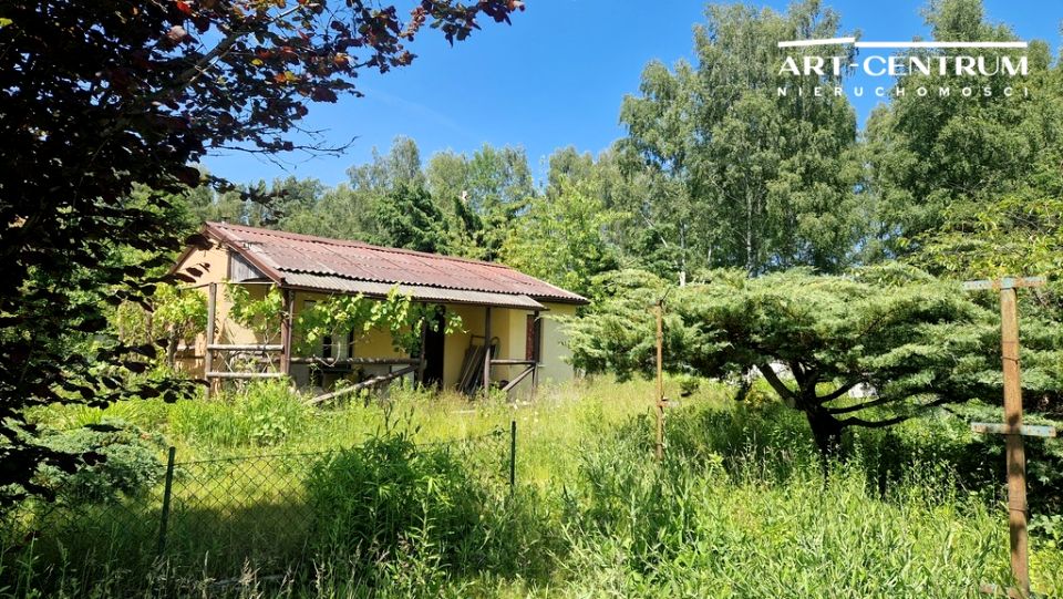 Ogrodzona działka sprzedam