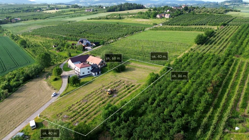 Działka budowlana Olszana