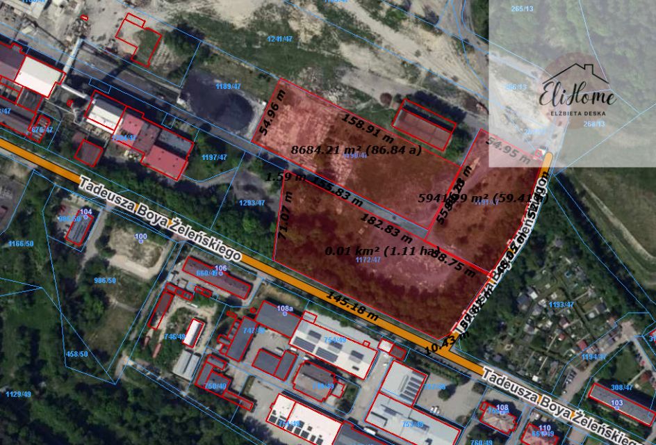 Działka przemysłowa Katowice