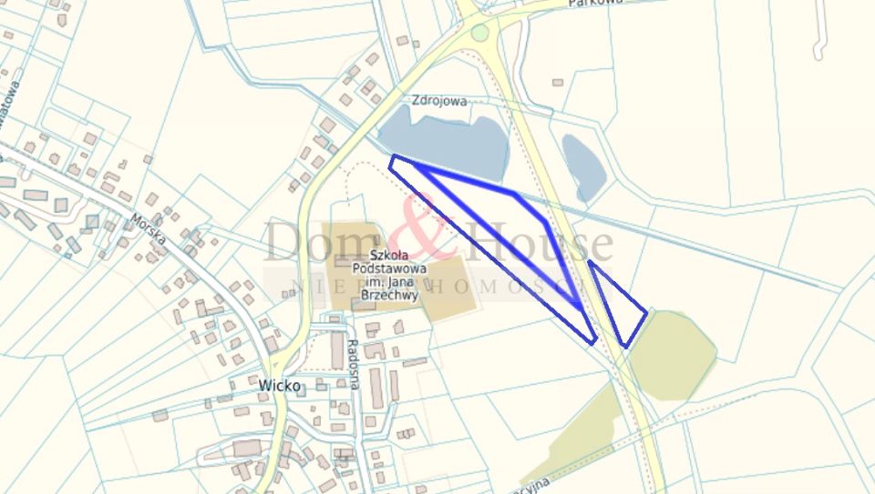 Działka rolna Wicko