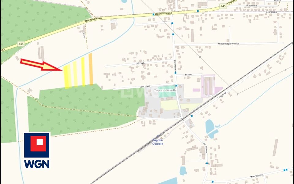 Działka budowlana Topola-Osiedle sprzedam