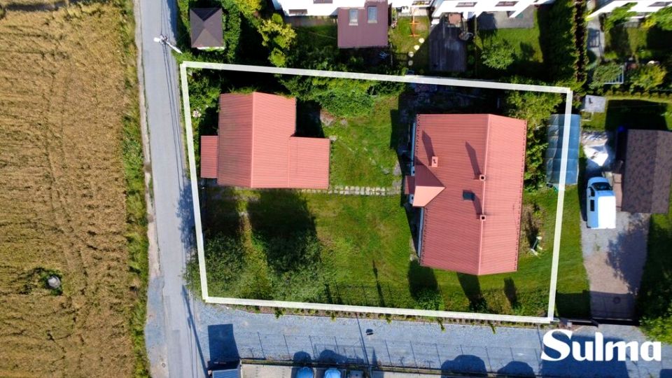 Ogrodzona działka sprzedam