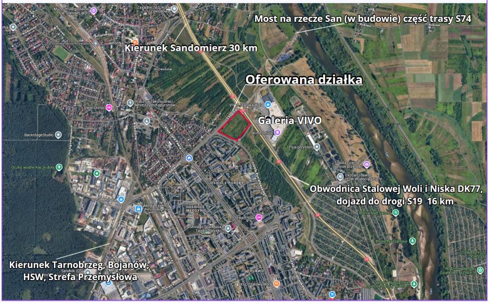 Działka Stalowa Wola