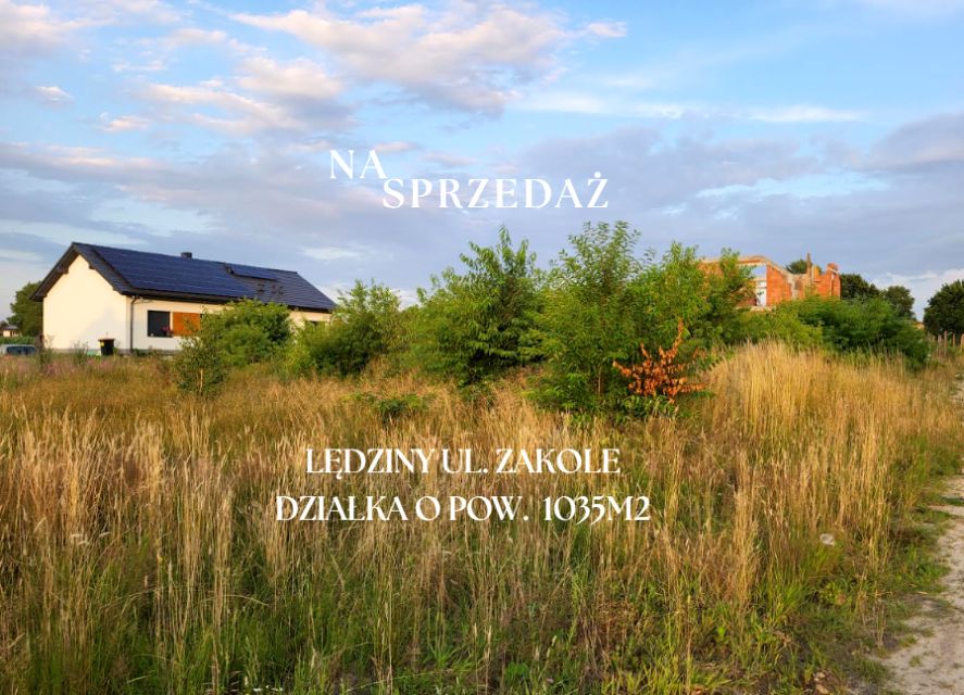 Działka budowlana Lędziny