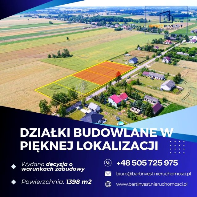 Działka budowlana Kozłówka