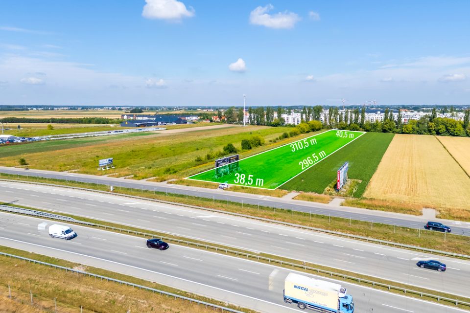 Działka inwestycyjna Zgorzała