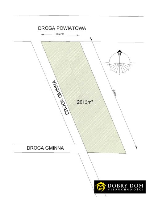 Działka rolna Kiślaki