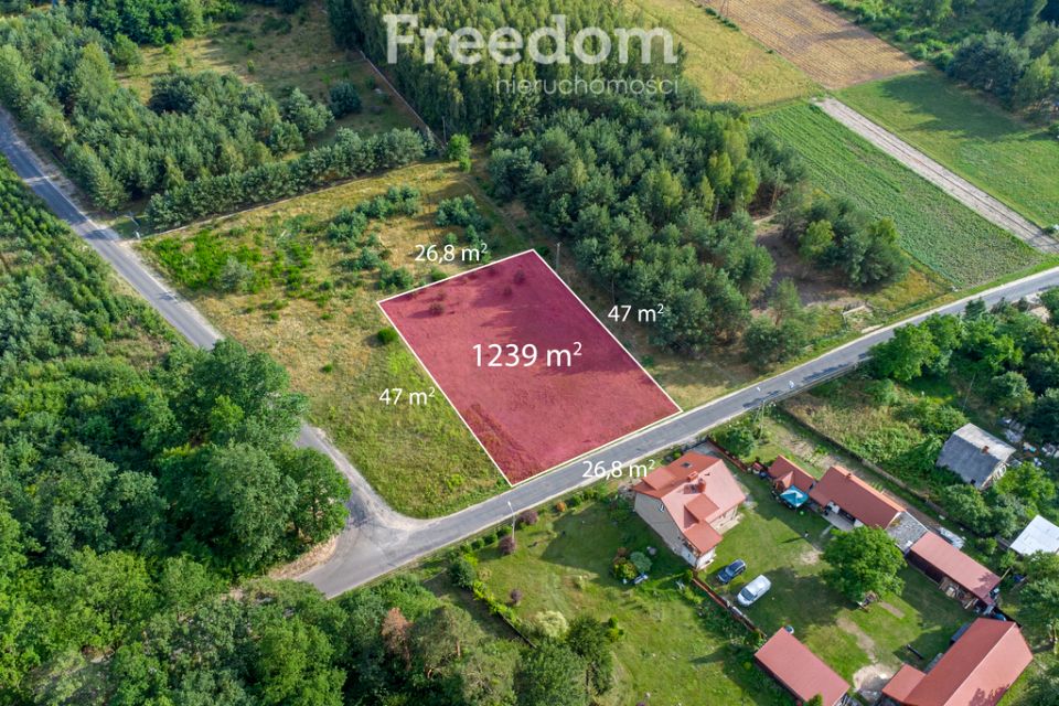 Działka budowlana Grzegorzewice